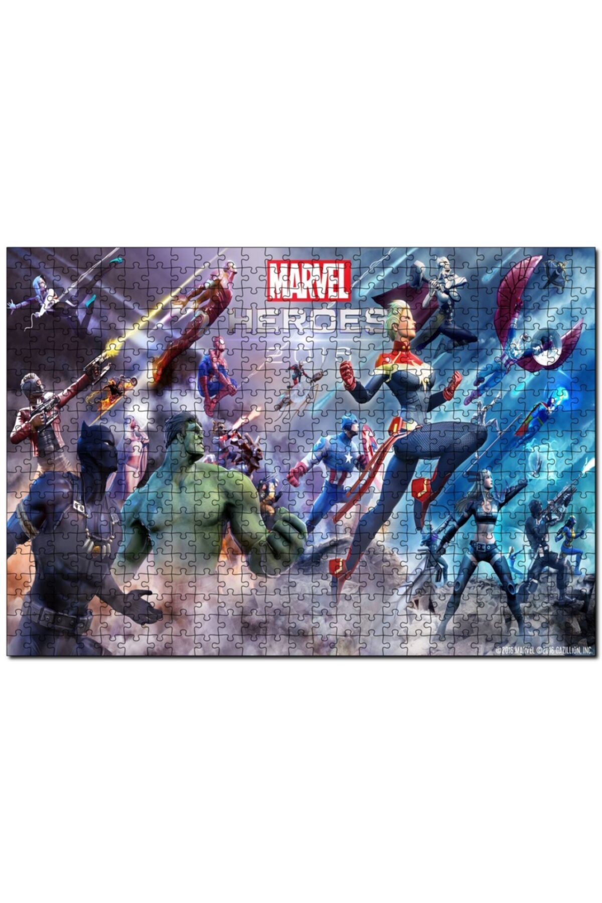 Cakapuzzle Marvel Kahramanları 1000 Parça Puzzle Yapboz Mdf(ahşap)