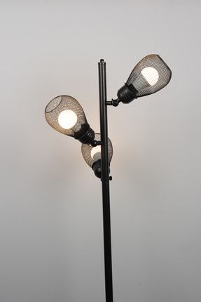 Grid Lamp Dekoratif Modern Kafes Oynar Başlıklı Lambader MSS230