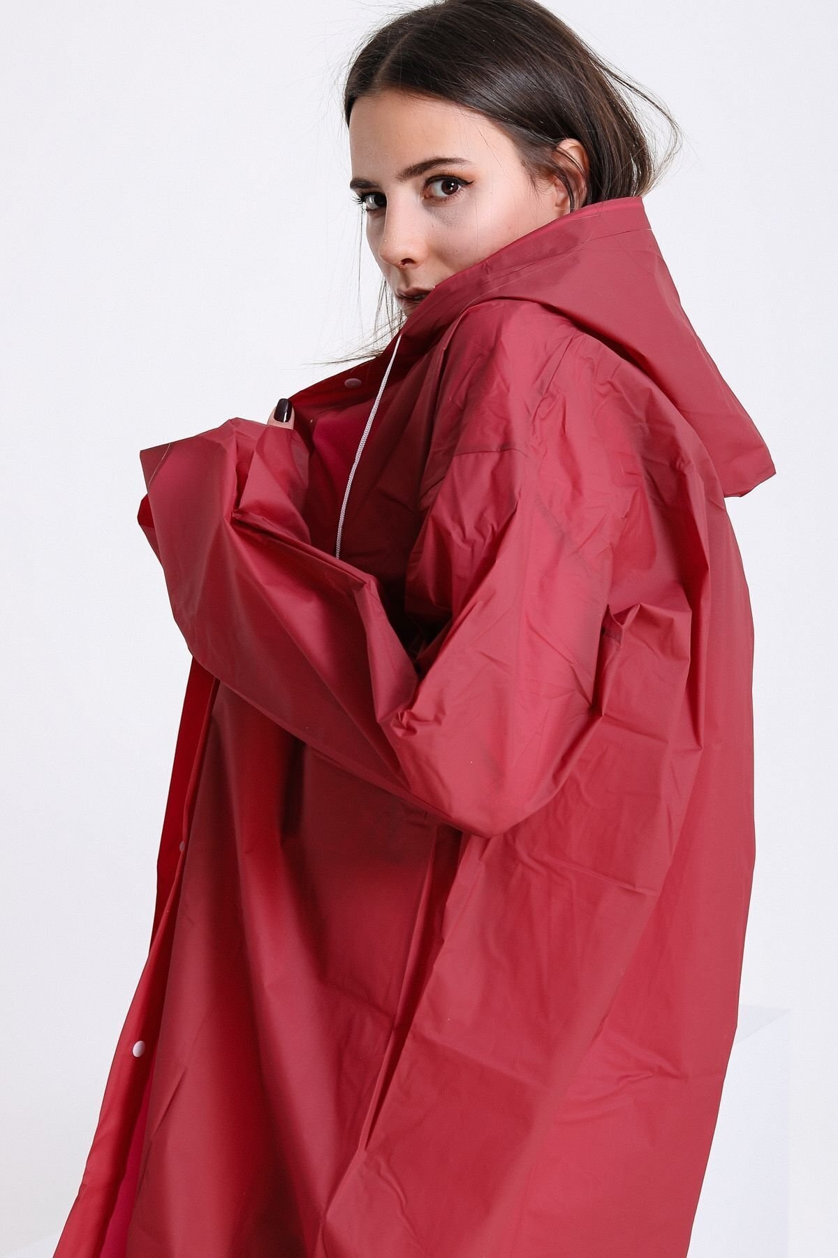 CurcunaShop  Yağmurluk Unisex Su Geçirmez Eva Kumaş