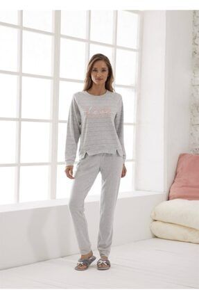 Kadın Termalı Pijama Takımı - 10361