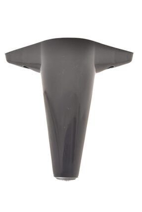 Zirve Plastik Ayak Baza Ayağı Koltuk - Kanepe Ayağı Puf-tv Ünitesi Ayağı Siyah Renk Tek Adet 15 Cm ZG-0011-1