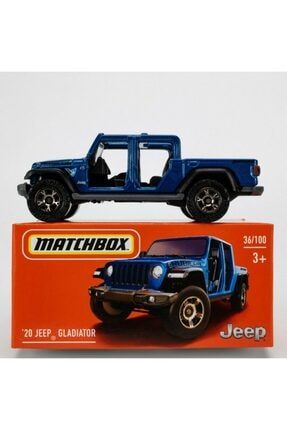 20 Jeep Gladiator 4x4 1:64 Ölçek Marka 36/100 mami012611