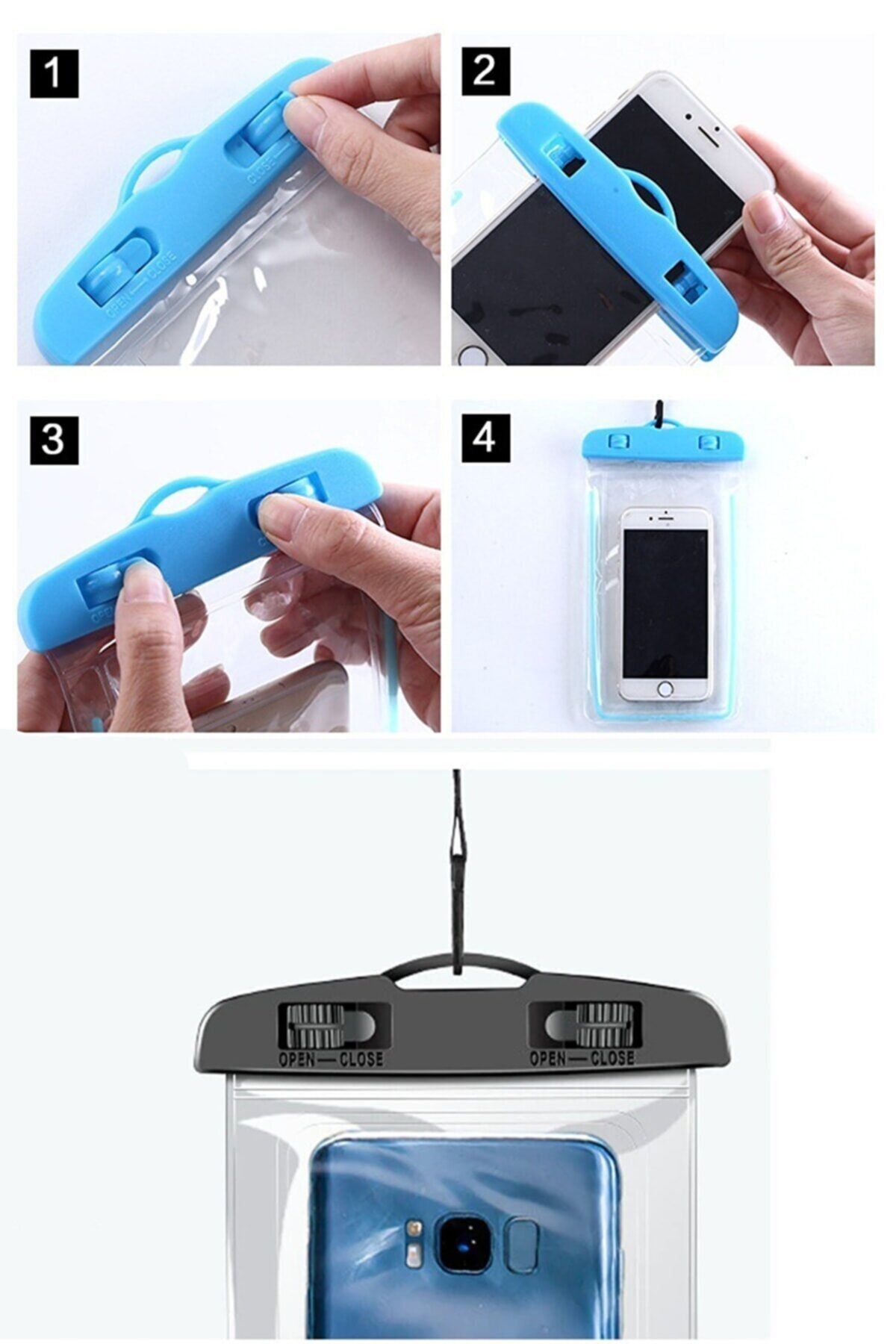 MEZİGARC-Iphone 6s Plus Waterproof - Waterproof Case and Underwater Container 3