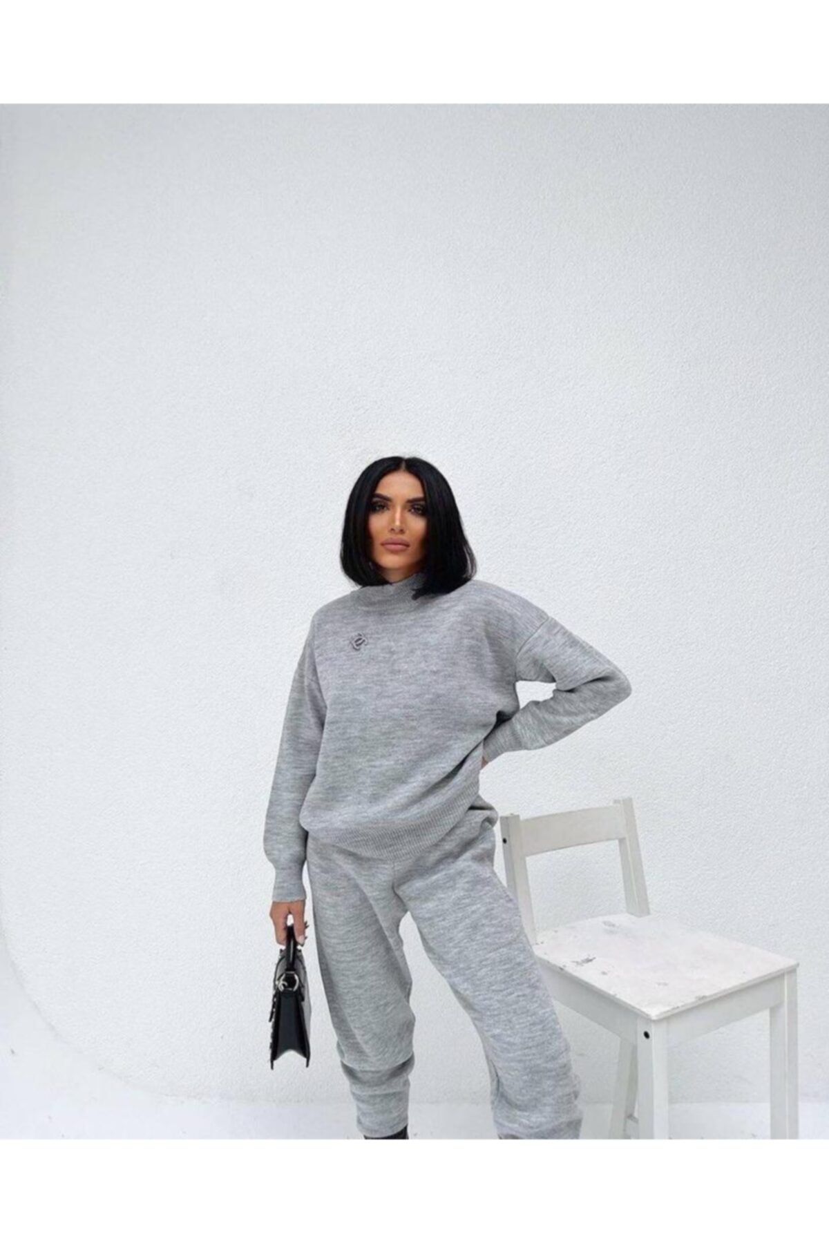 Women's sweater with lace bottom hot sale