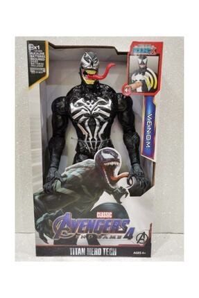 Venom The Amazing Spiderman Action Figür Oyuncak Işıklı Konuşan 28.5 cm ve764