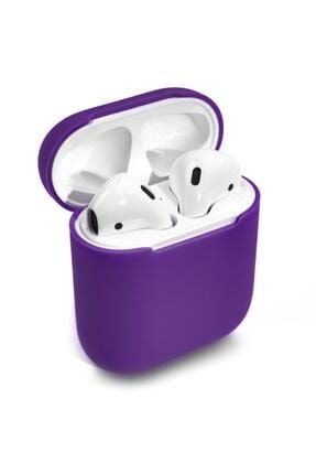 Mor Airpods Renkli Silikon Kılıf airpods2002