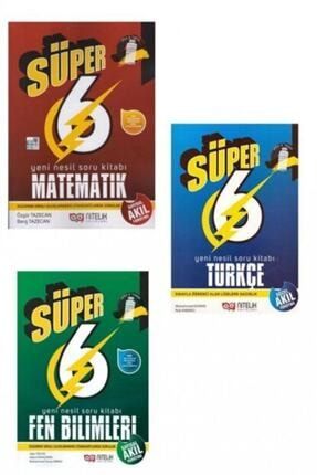 6.sınıf Süper Set Türkçe-matematik-fen Bilimleri Soru Bankası 9786052722725b