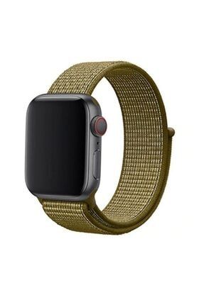 Apple Watch 42-44-45mm 2,3,4,5,6 Se 7 Uyumlu Spor Model Cırtlı Kordon kyısband4244mm