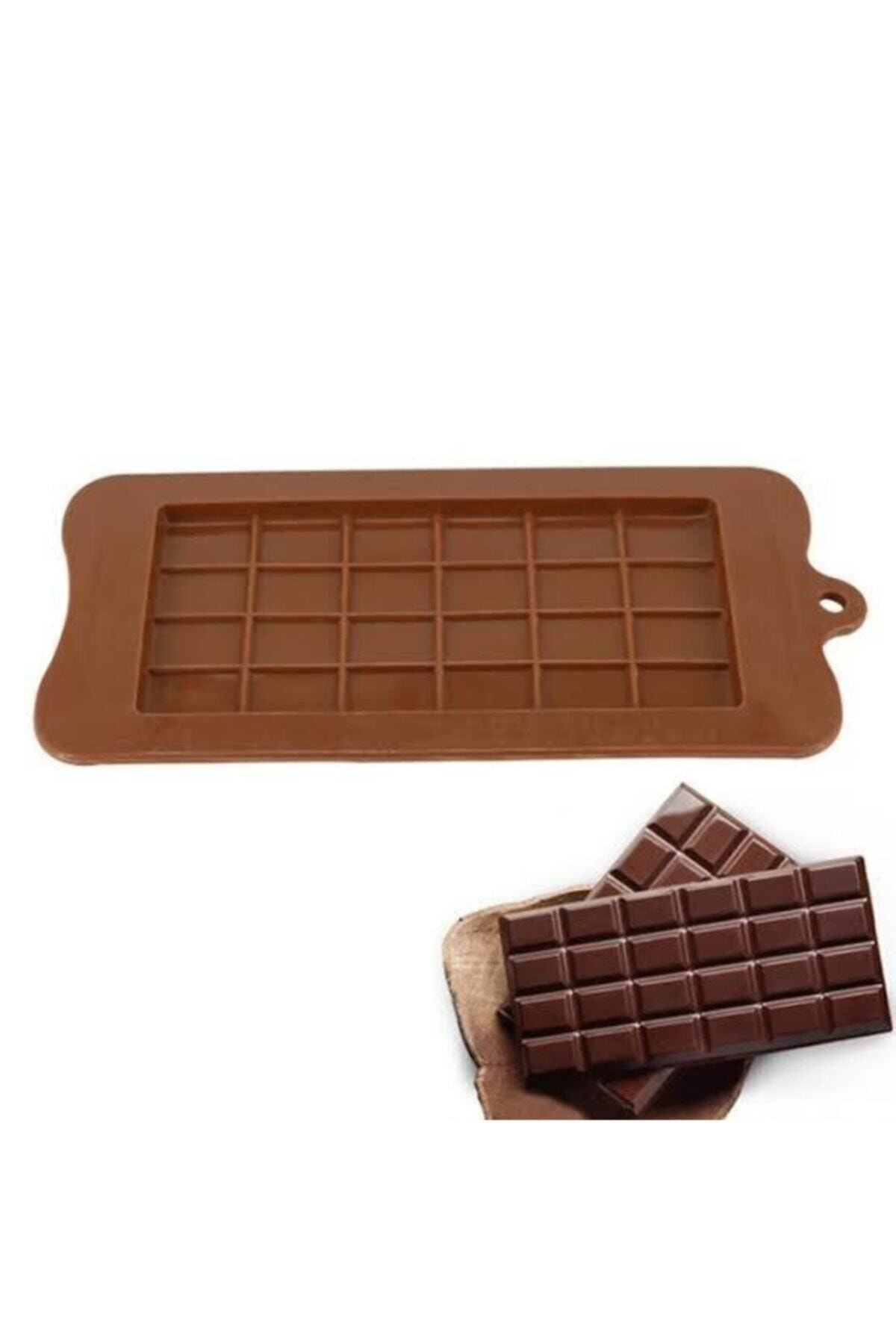 SilikonKalıpSepeti Silikon Tablet Çikolata Kalıbı