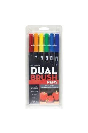 Dual Brush Pen 6 RENK SET PRIMARY 152110