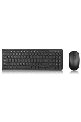 Pg-8040 Siyah Slim Kablosuz Klavye Mouse Set ST11278
