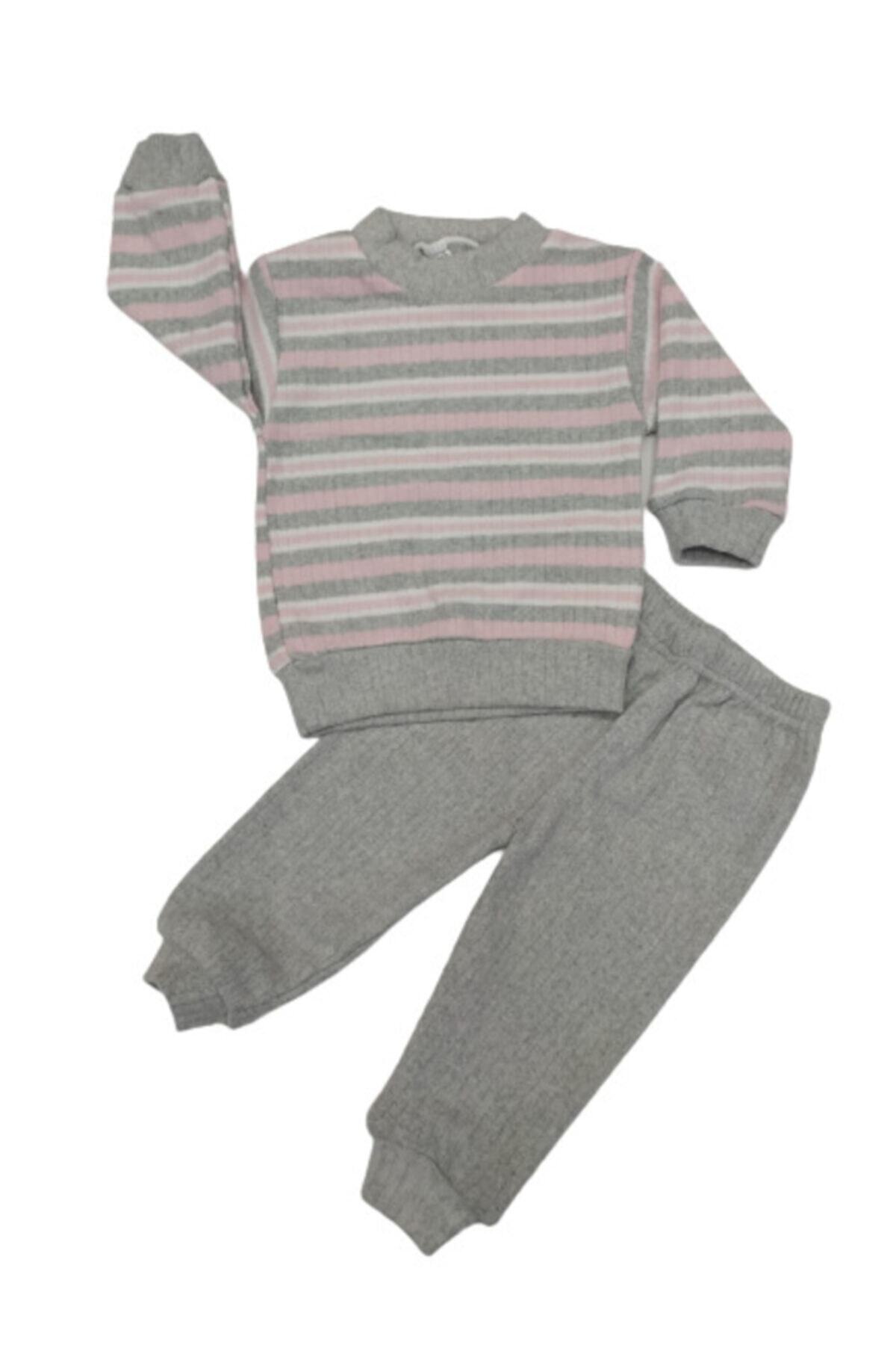 Melekbebeğim Kışlık Polarlı Full Likralı Balıkçı Badi Pantolon Takım