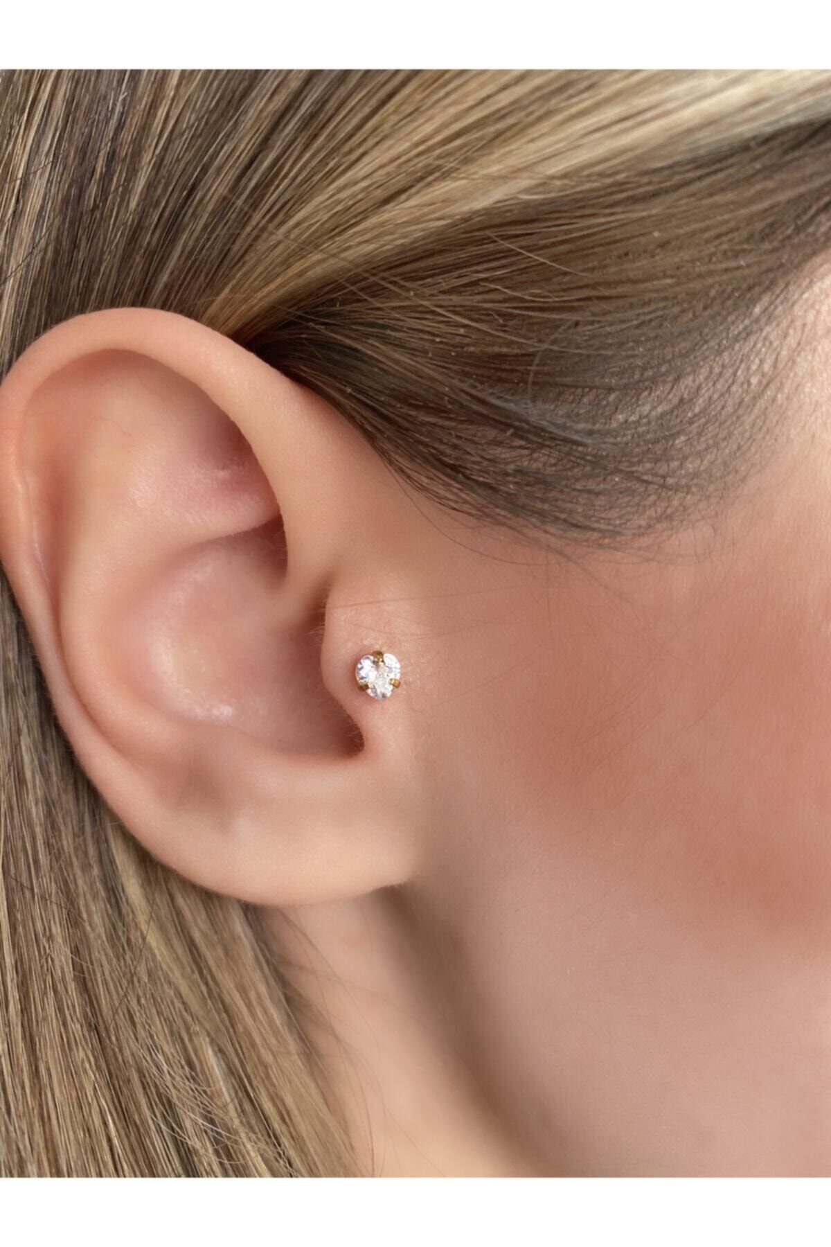 Heart hotsell tragus earring