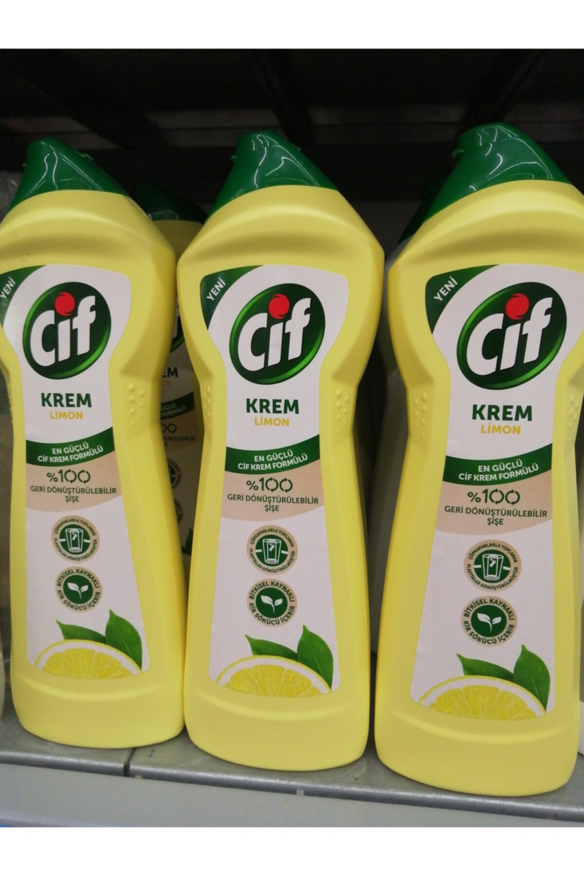 Krem Temizleyici 750 Ml Güç Ve Işıltı Limon Kokulu 8690637069840