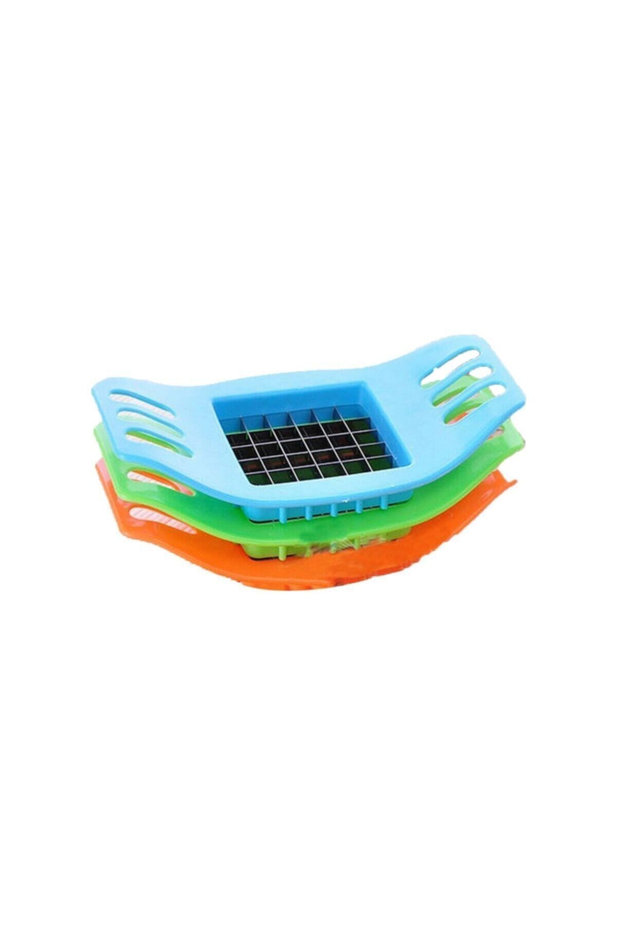 Patates Dilimleyici Kare Dizayn Chopper Chips Sebze Meyve Doğrayıcı