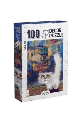 Kedi Decor Puzzle 100 Parça Puzzle 20159
