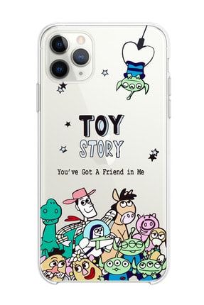 Iphone 11 Şeffaf Toy Story Tasarımlı Baskılı Kılıf MCSF31762
