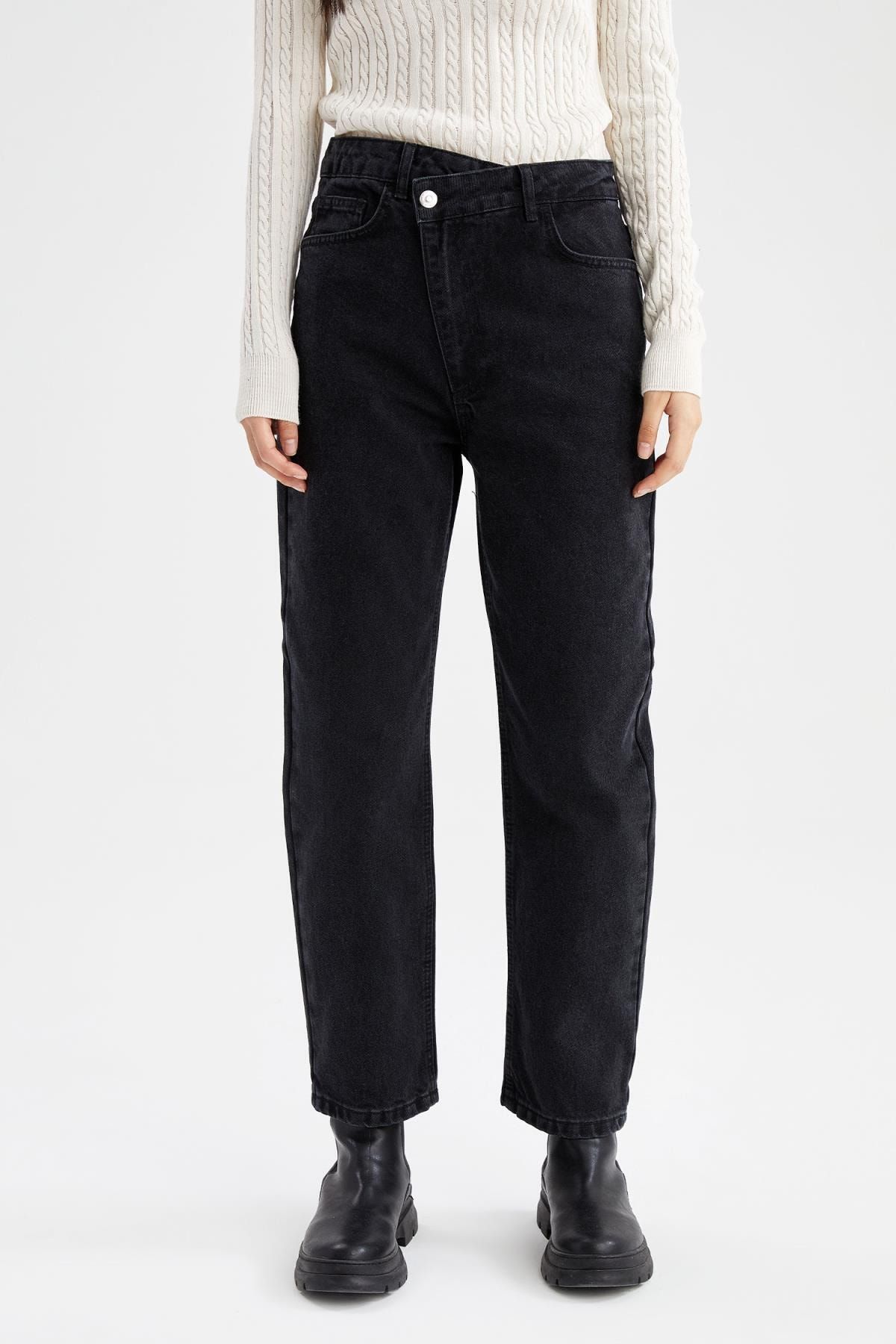 Mary Straight Fit Jean %100 Pamuk Pantolon