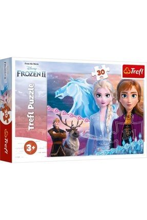 Elsa Frozen Kız Kardeşlerin Cesareti Kutulu Puzzle/yapboz 30 Parça 465