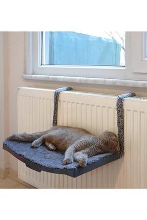 Kedi Petek Kalorifer Radyatör Yatağı Askılı Kedi Yatağı Hamağı Terası47x 27,5 Cm 18 Kg PY 2 ANT
