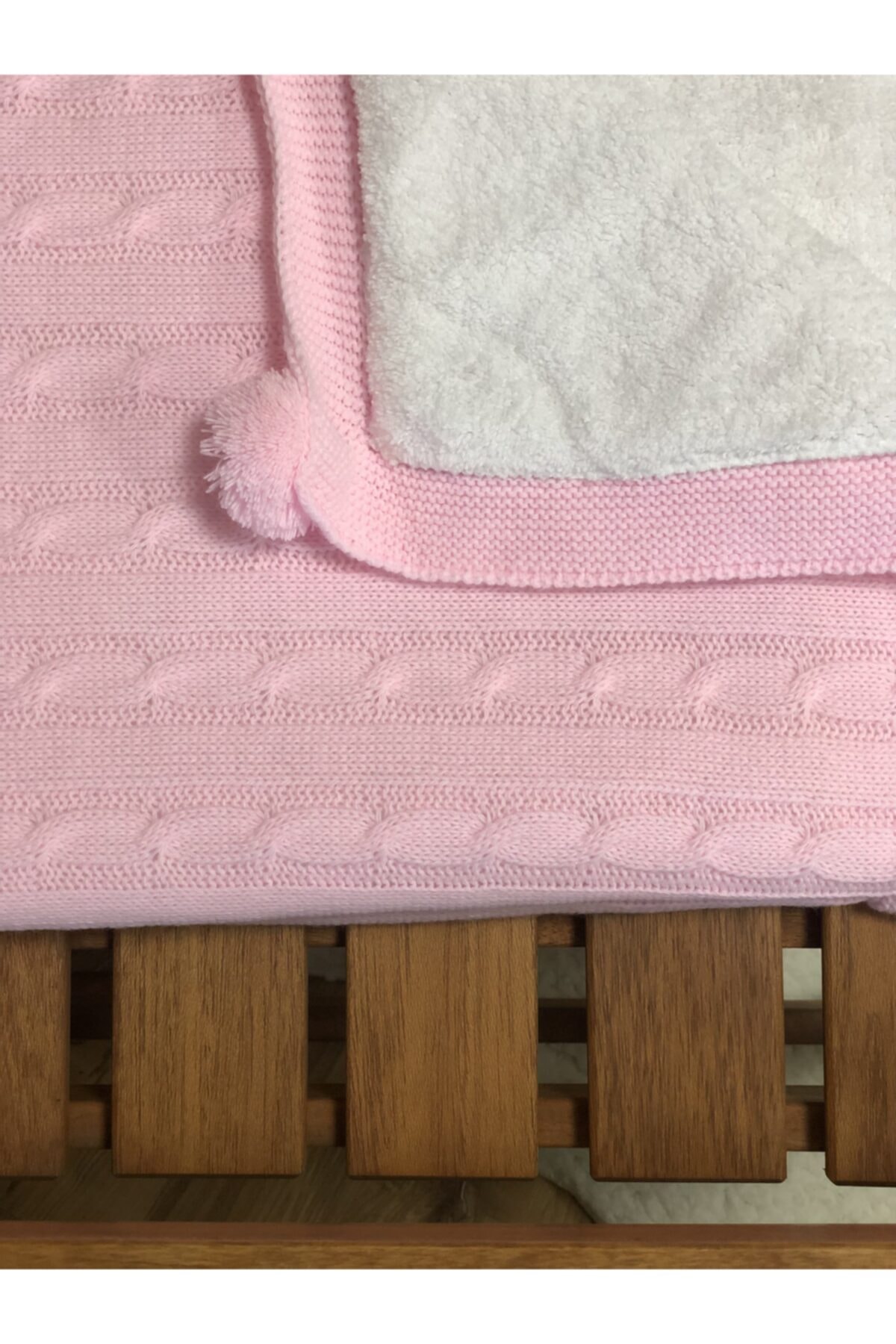 Yesda Bebe Elyaf Dolgulu Wellsoft Örme Triko Bebek Battaniyesi Yorganı fotoğrafı 4 (önizleme)