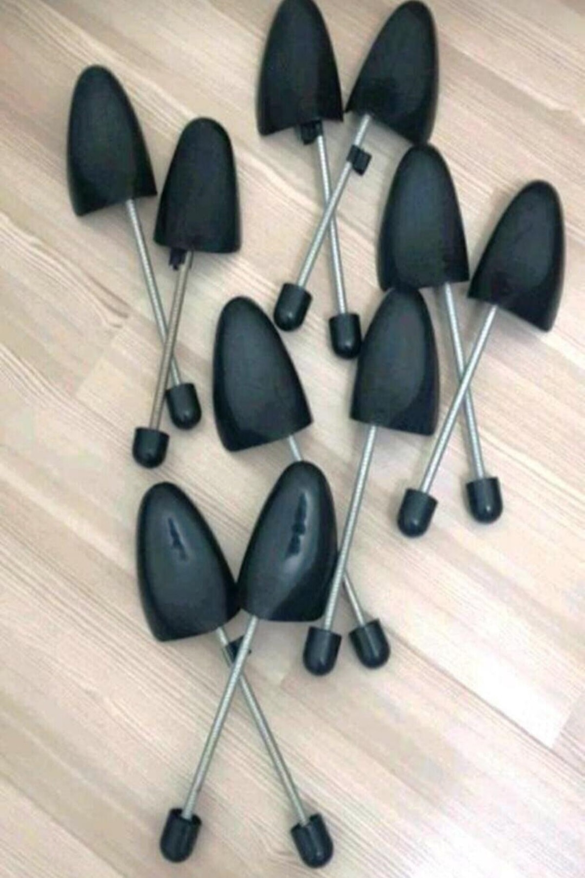 tırnak city 3 Çift Yaylı Ayakkabı Kalıbı 6adet Plastik Kalıp