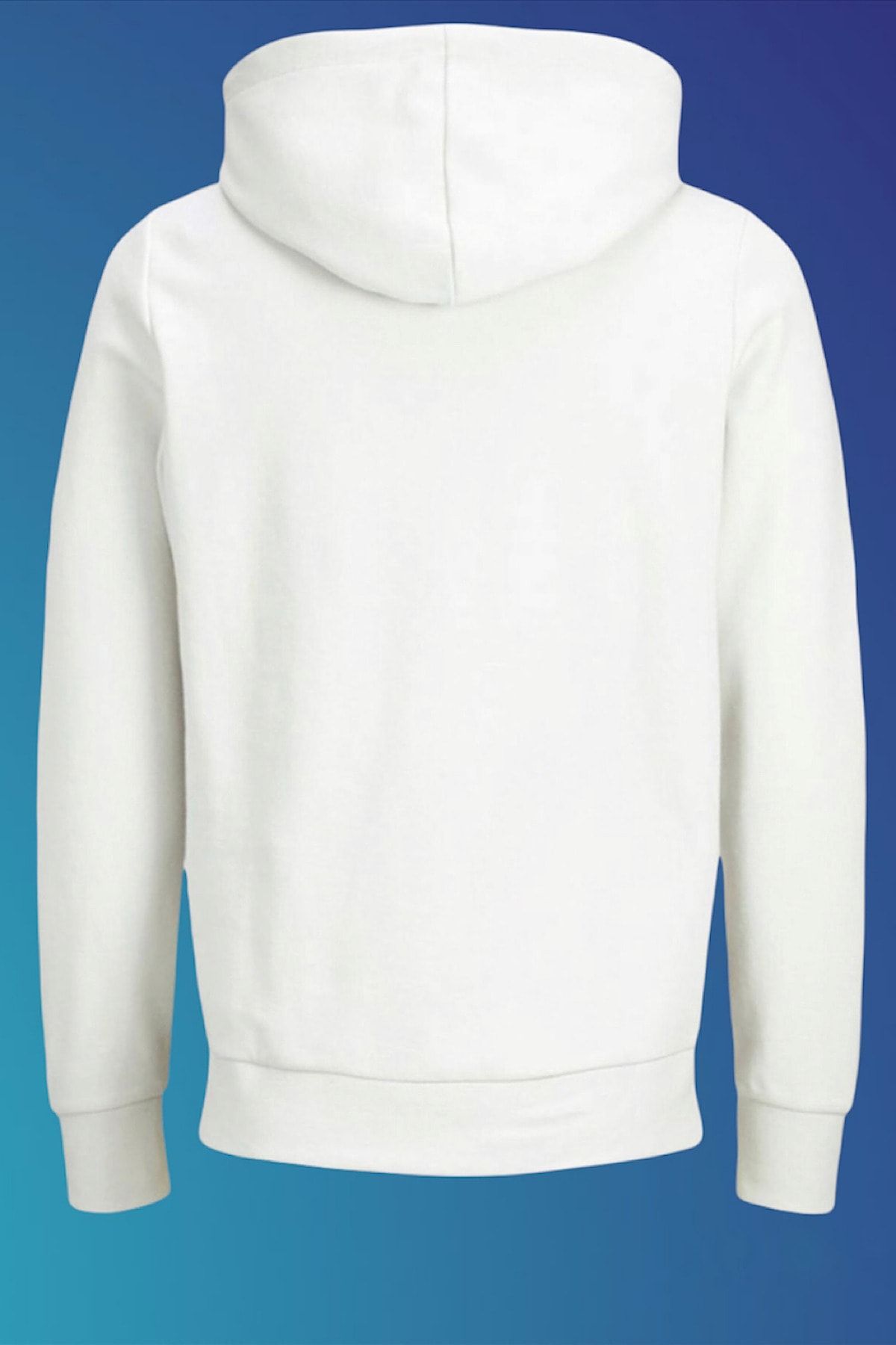 Unisex Beyaz Messi Baskılı Tasarım Sweatshirt