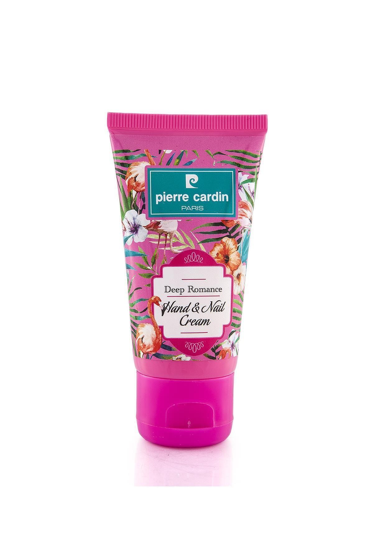 کرم دست مرطوب کننده کراتین معطر Deep Romance Flower حاوی ویتامین E - 50 میلی لیتر Pierre Cardin