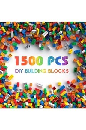 Buıldıng Brıcks Yaratıcı Tasarım Lego 1500 Parça Zeka Geliştirici Yapı Blok Oyuncak Set 5+