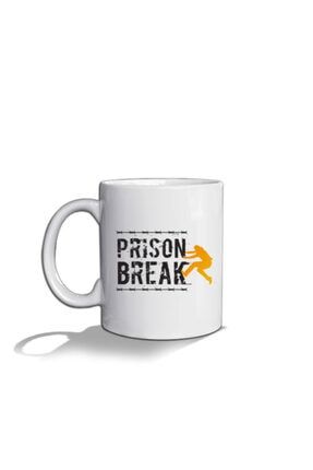 Prison Break Tasarımlı Beyaz Kupa Bardak TD299724