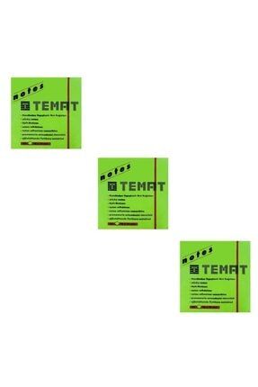 75 X 75 Mm Fosforlu Yeşil Postit - Yapışkanlı Kağıt 3'lü 02.13.ST07.0024-3-ADET
