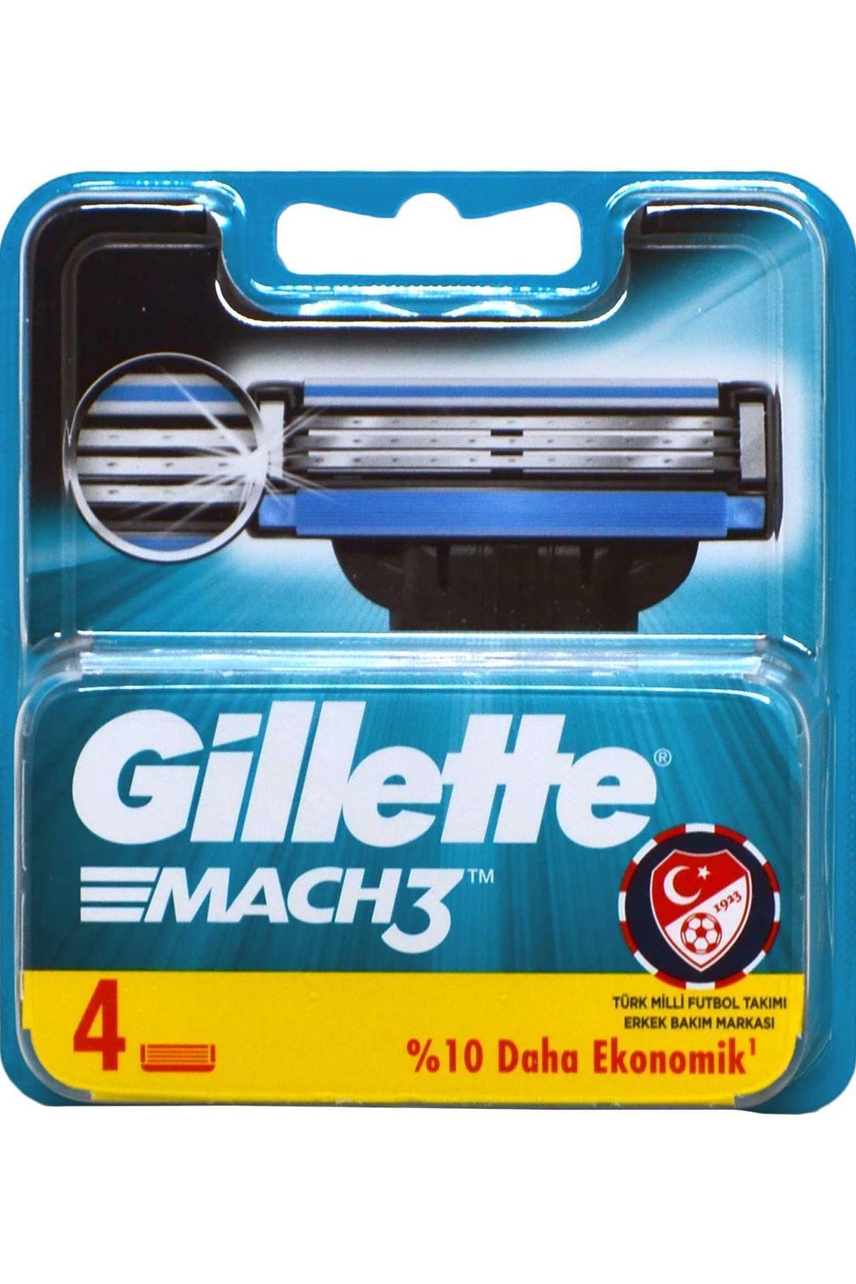 FLY BAZAAR Marka: Gillette Mach3 Yedek Tıraş Bıçağı 4'lü 3014260243531 Kategori: Tıraş Bıçağı