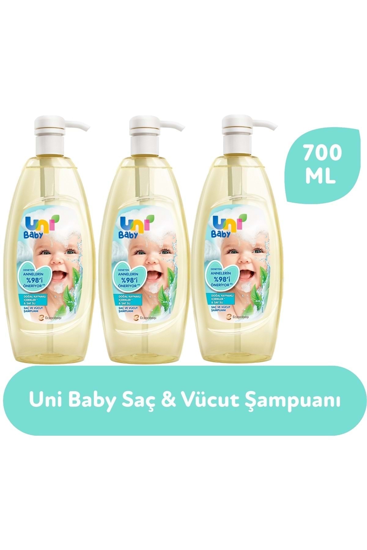 شامپو کودک و نوزاد  PAKETUNİBABY128