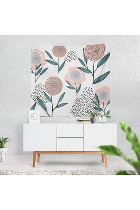 Minimal Çiçek Duvar Örtüsü minimal-cicek
