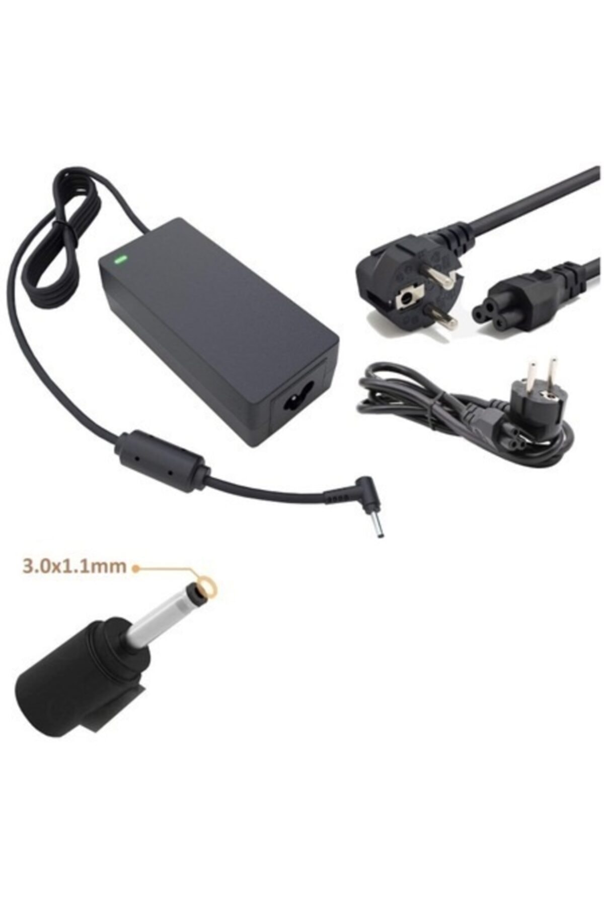 ATAELEKTRONİK Acer Swift 1 Sf114-31 , Swift 3 Sf314-51 Laptop Notebook Adaptör Şarj 3.0mm 1.1mm