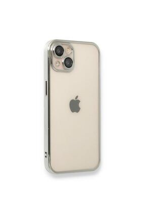 Apple Iphone 13 Kılıf Lazer Boyalı Renkli Esnek Silikon Şeffaf Razerr18