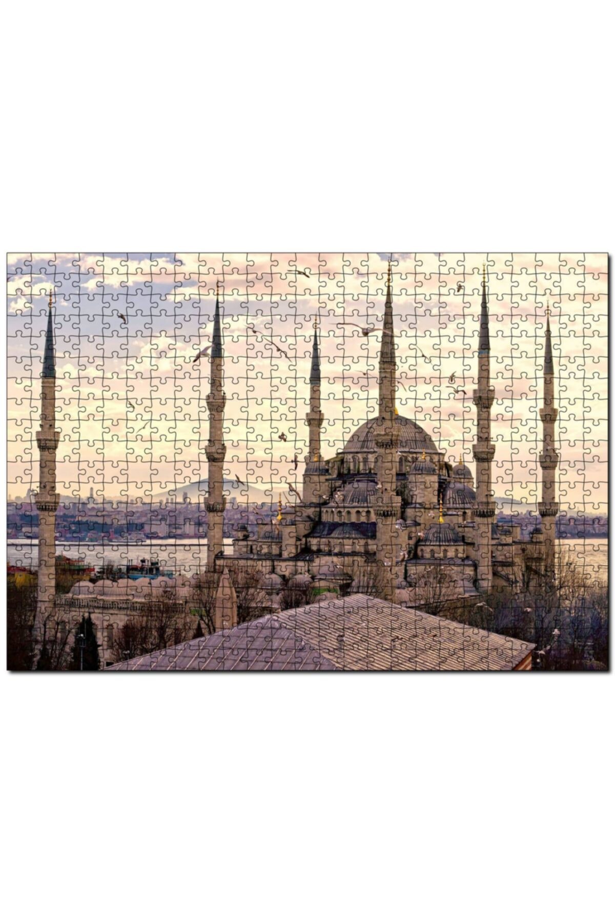 Cakapuzzle Sultan Ahmet Cami Görseli 1000 Parça Puzzle Yapboz Mdf(ahşap)