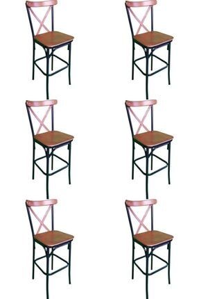 Tonet Bar Sandalyesi Bar Taburesi Mutfak Sandalyesi Cafe Sandalyesi Ahşap 6 Adet Fiyattır TONET BER 6 LI