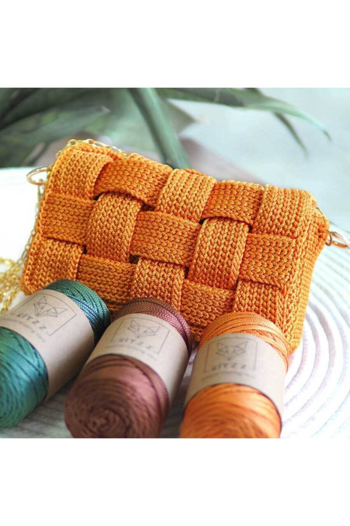 Ritzz-Floş Macrame Thread / 2 Mm / Gold 2