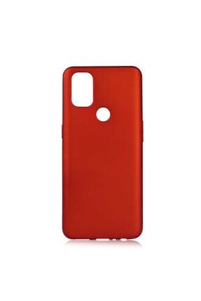 One Plus Nord N10 5g Kılıf Darbe Emicili Mat Silikon Kapak-(premier)kırmızı DİKKATHEPTEKONEPLUS96