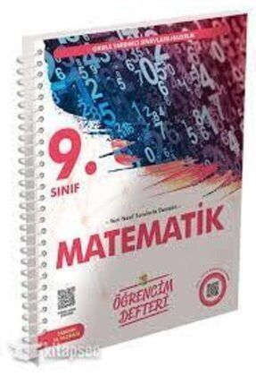 Murat Yayınları 9.sınıf Matematik Öğrencim Defteri 9789944668965