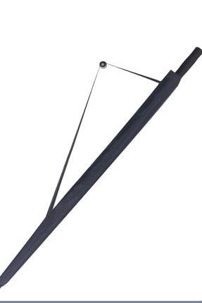Samuray Tip Büyük Protokol Boy Kaliteli Siyah Şemsiye PROSEMS