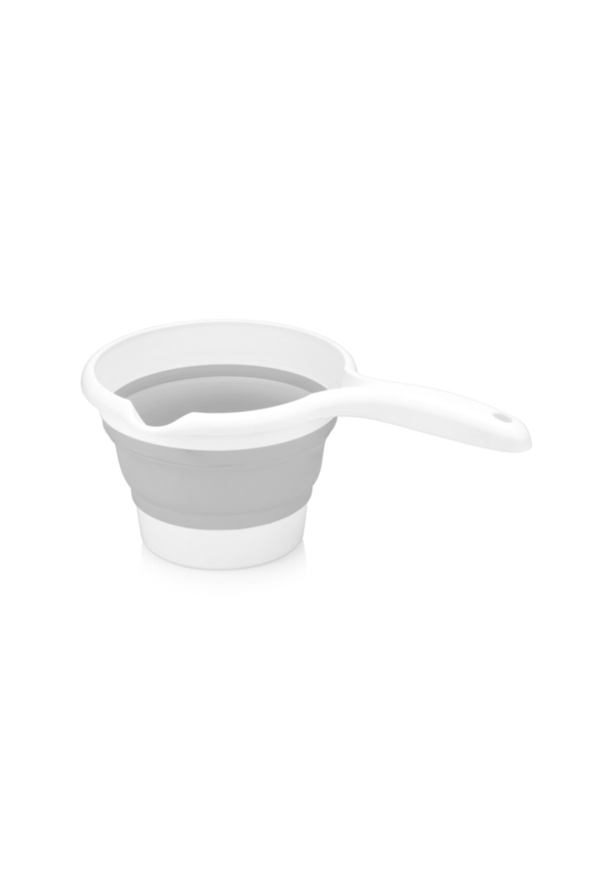Katlanır Bebek Yıkama Maşrapası Gri (1,2 Litre)