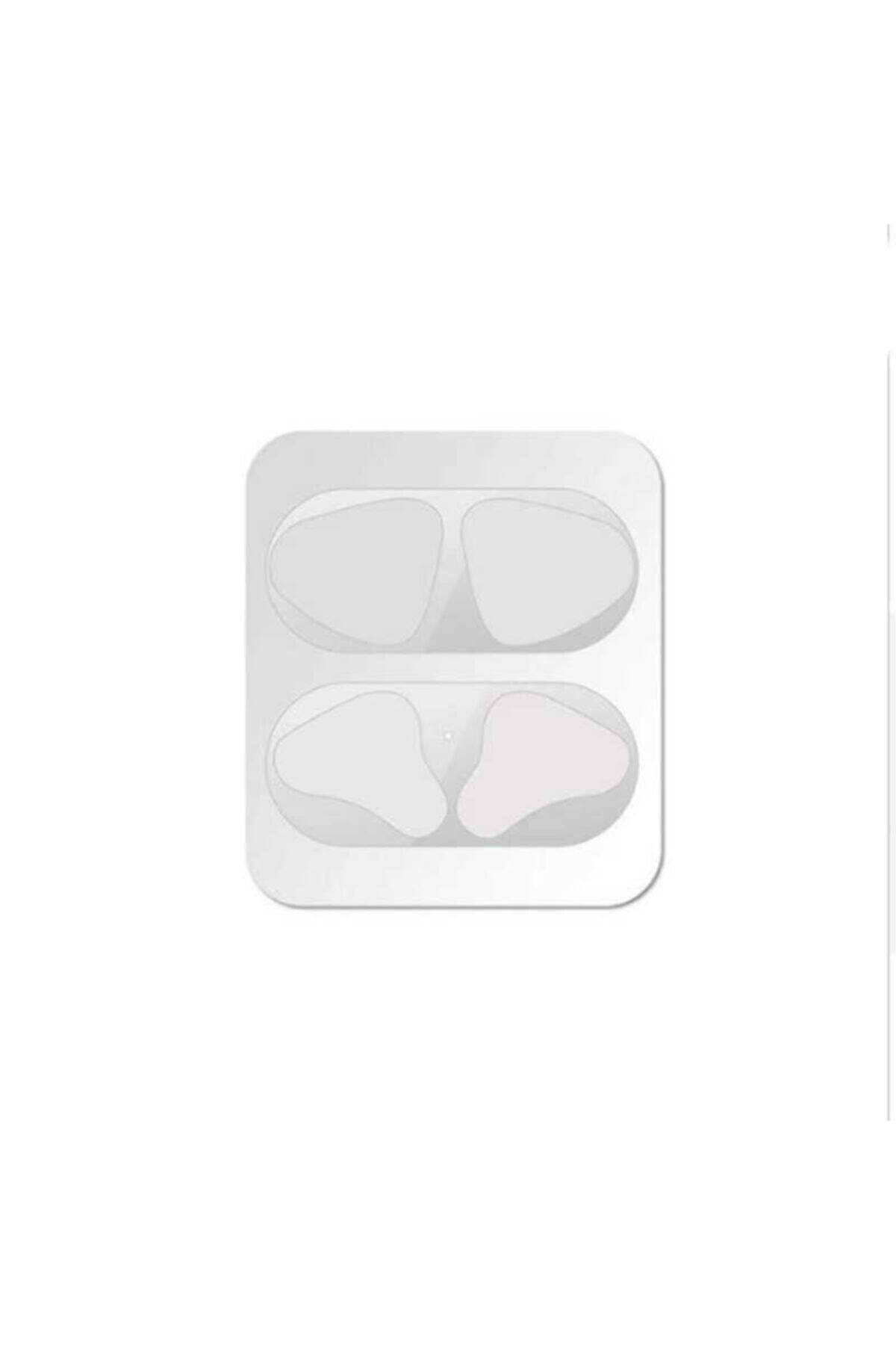Airpod 1. 2. Nesil Uyumlu Kulaklık İçi Kir Önleyici Sticker Gri