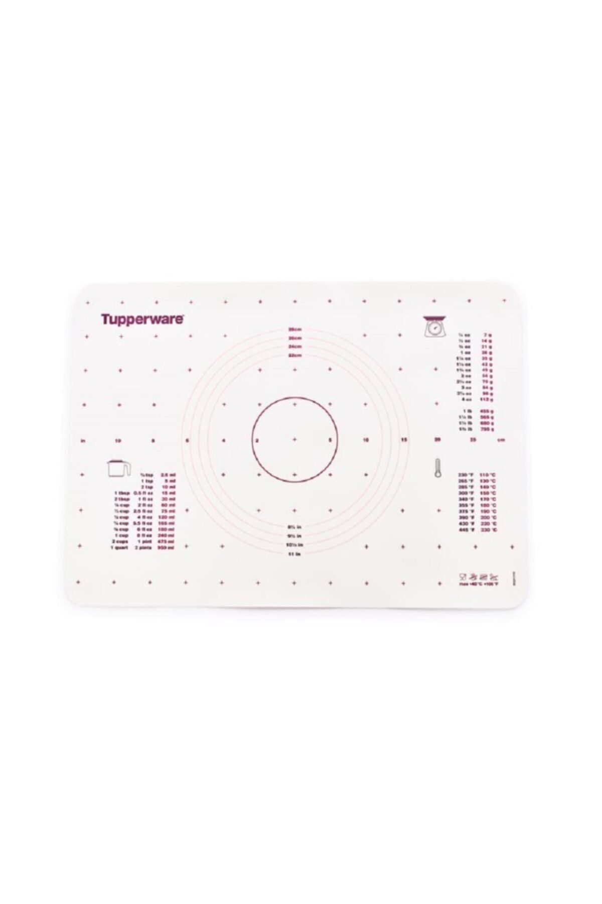 Tupperware pastry cheap mat