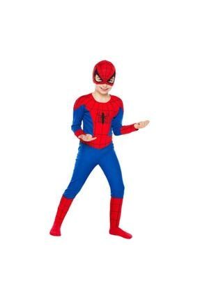 Trio 4-6 Yaş Spiderman Karakter Kostümü P-130124
