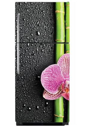 Buzdolabı Sticker Cam Dolap Kaplama Etiketi Pempe Orkide STBD97