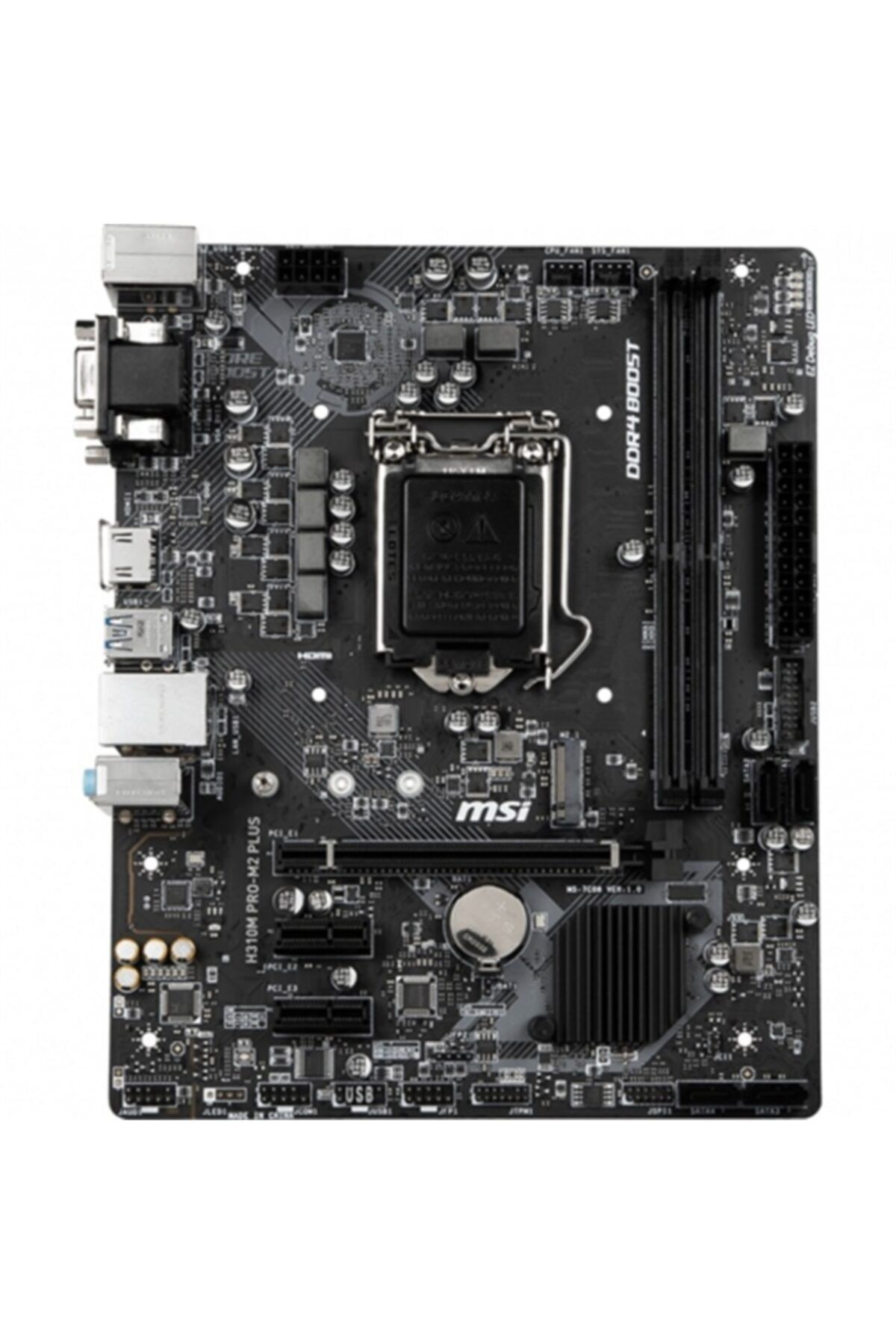 MSI-H310m Pro-vdh Plus Compatible Intel H310 2666 Mhz Ddr4 Socket 1151 Matx Motherboard 4