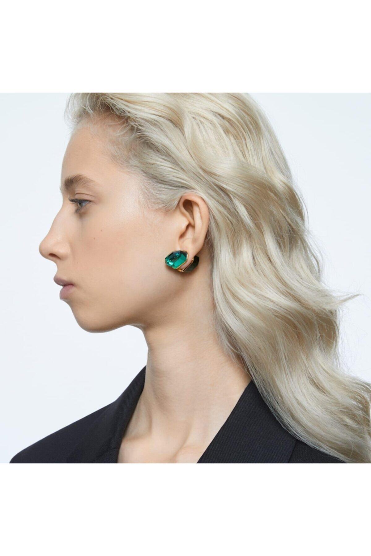 Swarovski-5600256 Earring Lucent:mep Stud Emer/gos 2