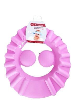 Kız Bebek Pembe Renk Banyo Şampuan Siperi BEVİ 1064-BBFY
